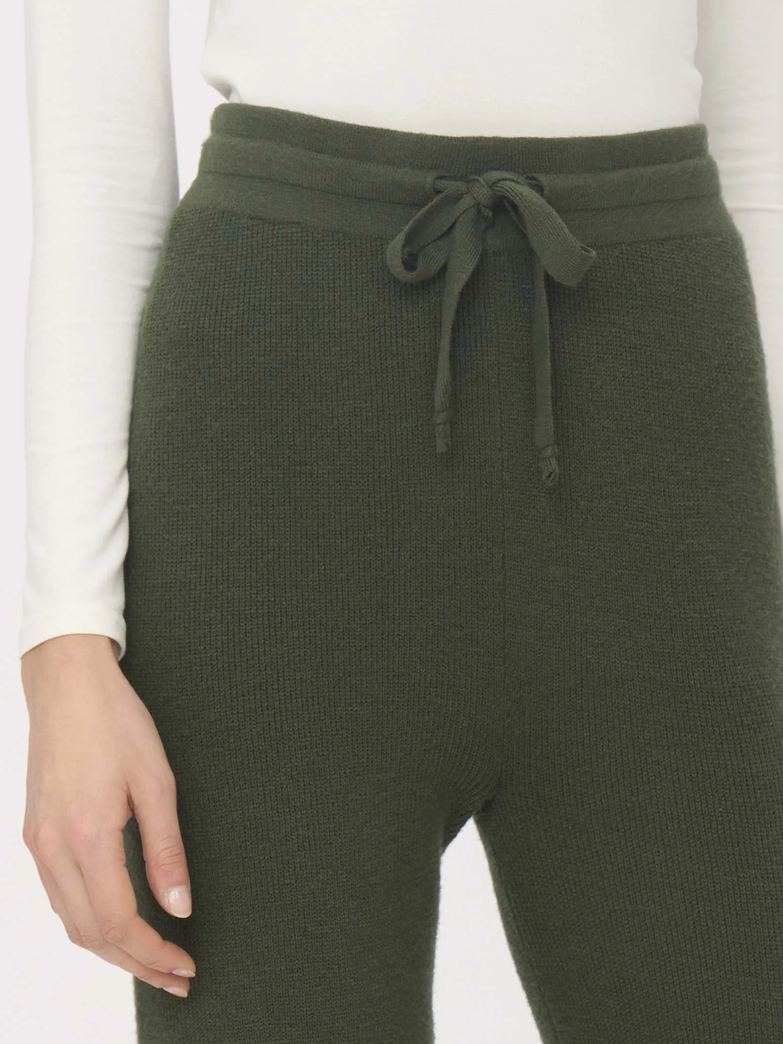 Pantalone jogger in maglia Super Soft - Champignon