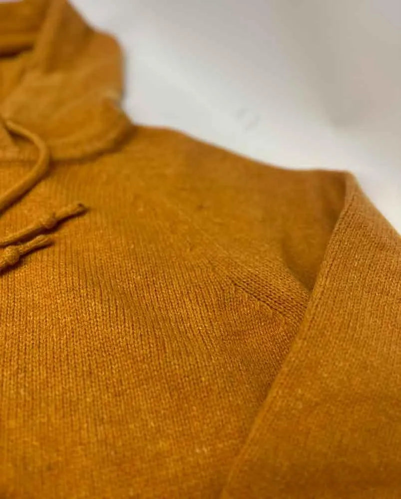 Patagonia Recycled Wool-Blend Hooded Sweater Dried Mango