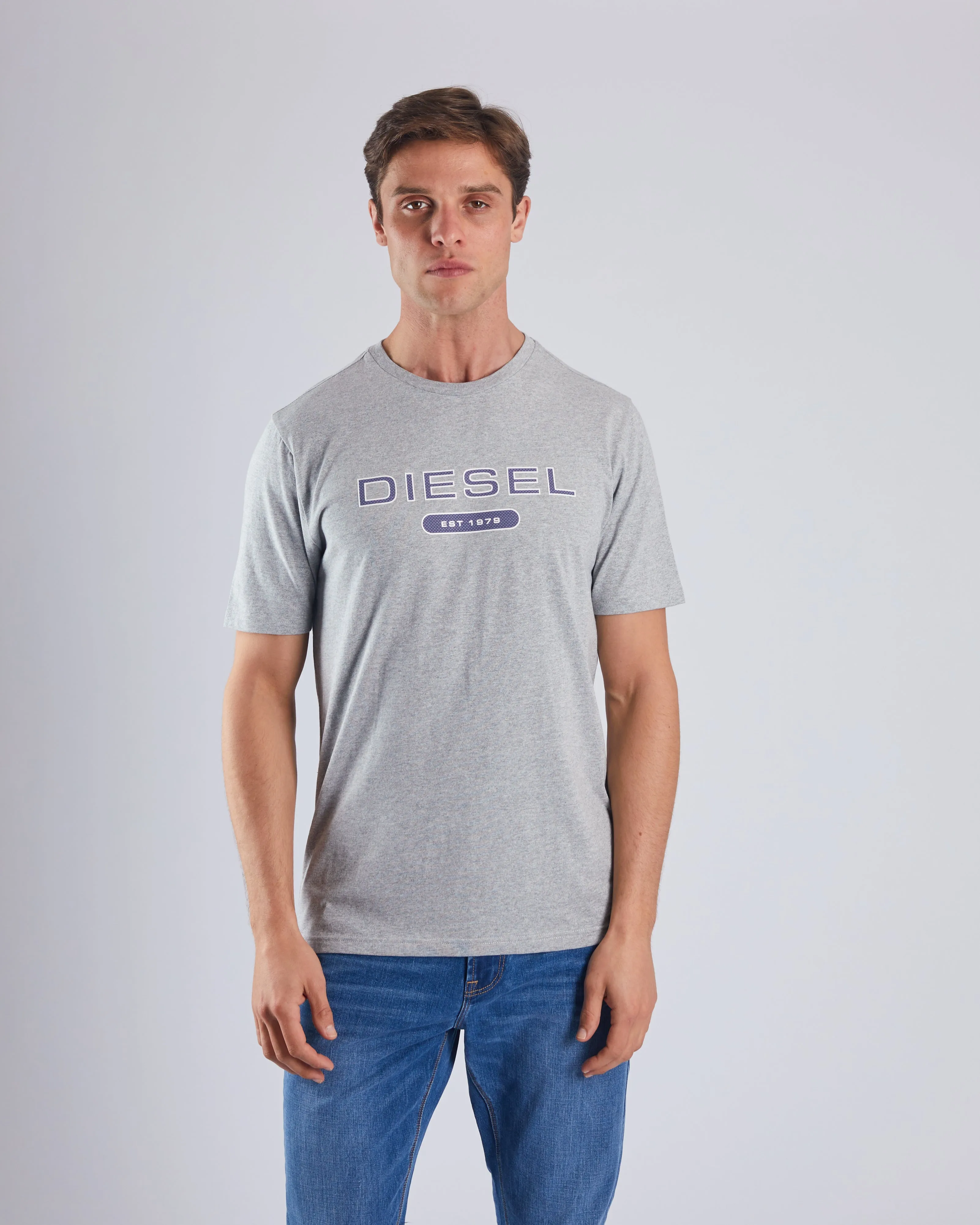 Pedro Tee Grey Marl