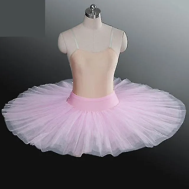 Plato profesional Tutu Negro Blanco Rojo Ballet Danza Traje para Mujeres Tutu Ballet Ballet Adulto Falda de Danza con Ropa Inter