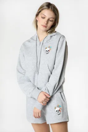 Printed Enygma Women's Zip Hoodie