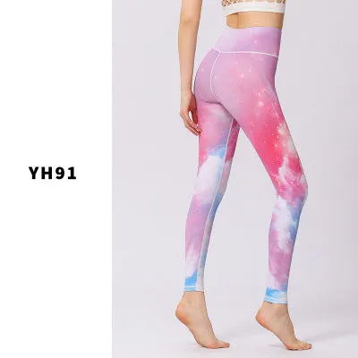 Printed sports leggings