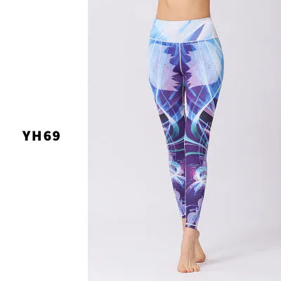 Printed sports leggings