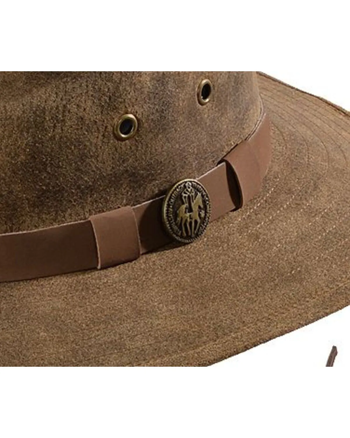 Product Name:  Outback Trading Co Men's Kodiak Leather Hat