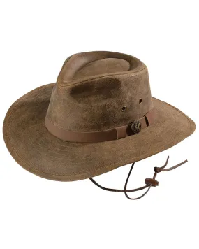 Product Name:  Outback Trading Co Men's Kodiak Leather Hat