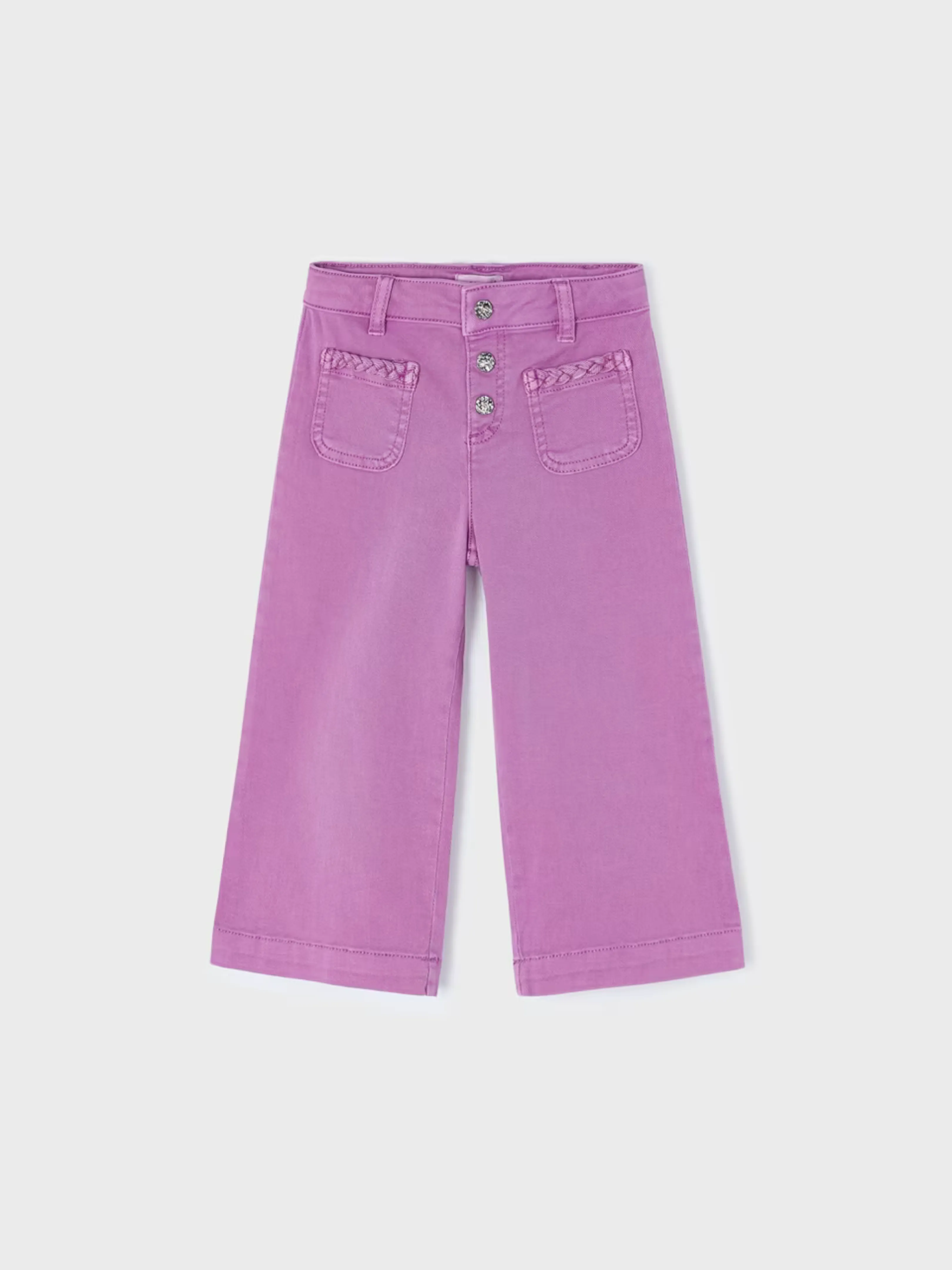 Purple High Waisted Jeans - Plus Size