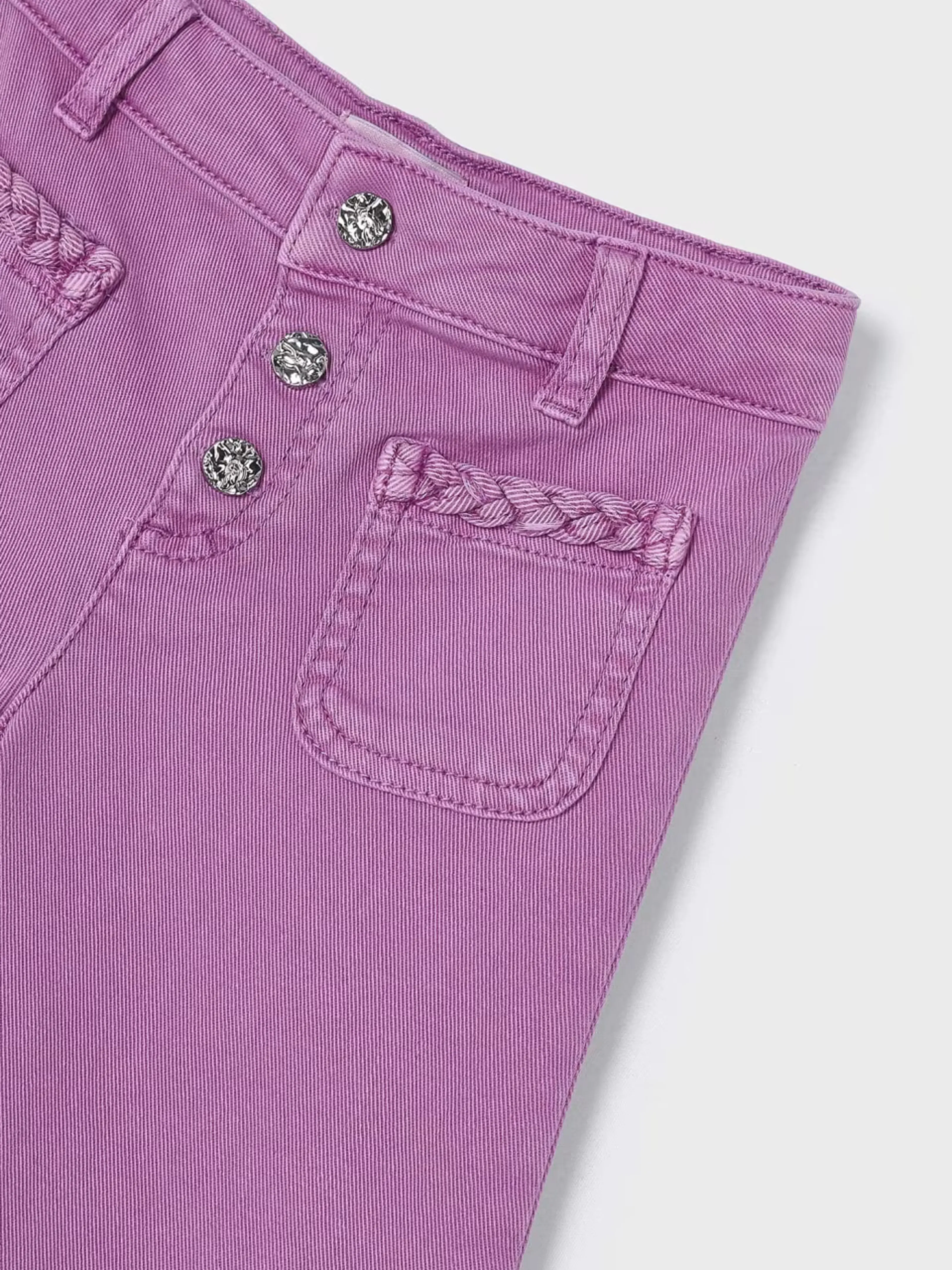 Purple High Waisted Jeans - Plus Size