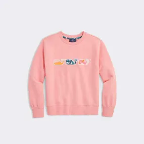 Relaxed Crewneck Sweatshirt for Girls