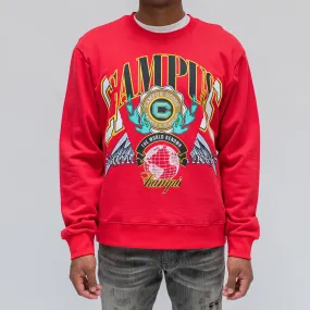 Renowned Red Crewneck