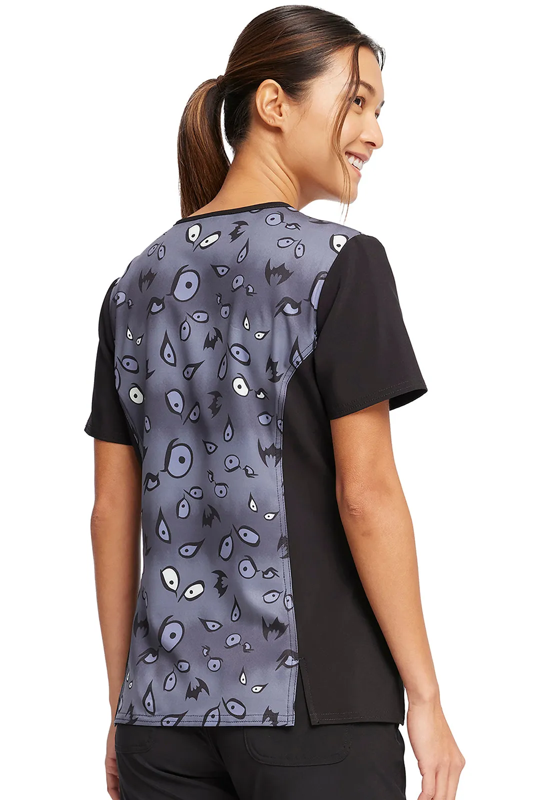 Scooby Doo V-Neck Print Top in Under Wraps