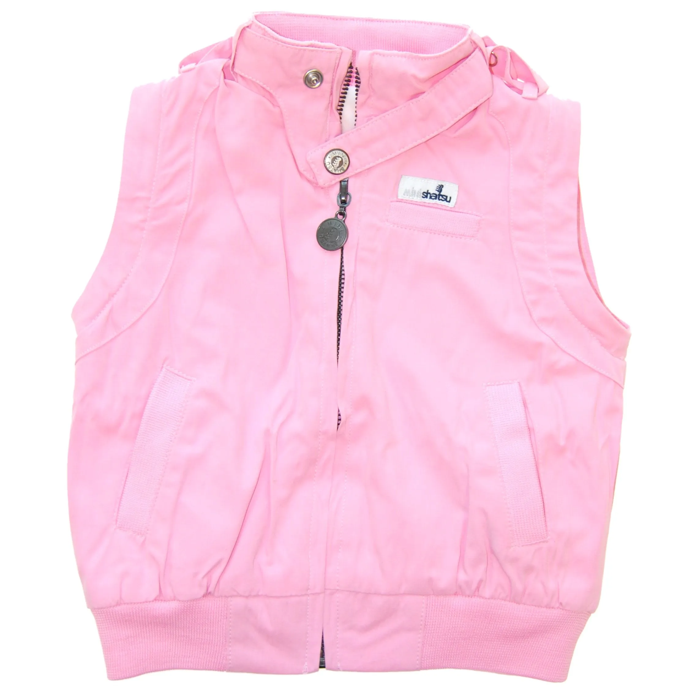 Secret Agent Pink Baby Jacket-Vest by: Mini Shatsu