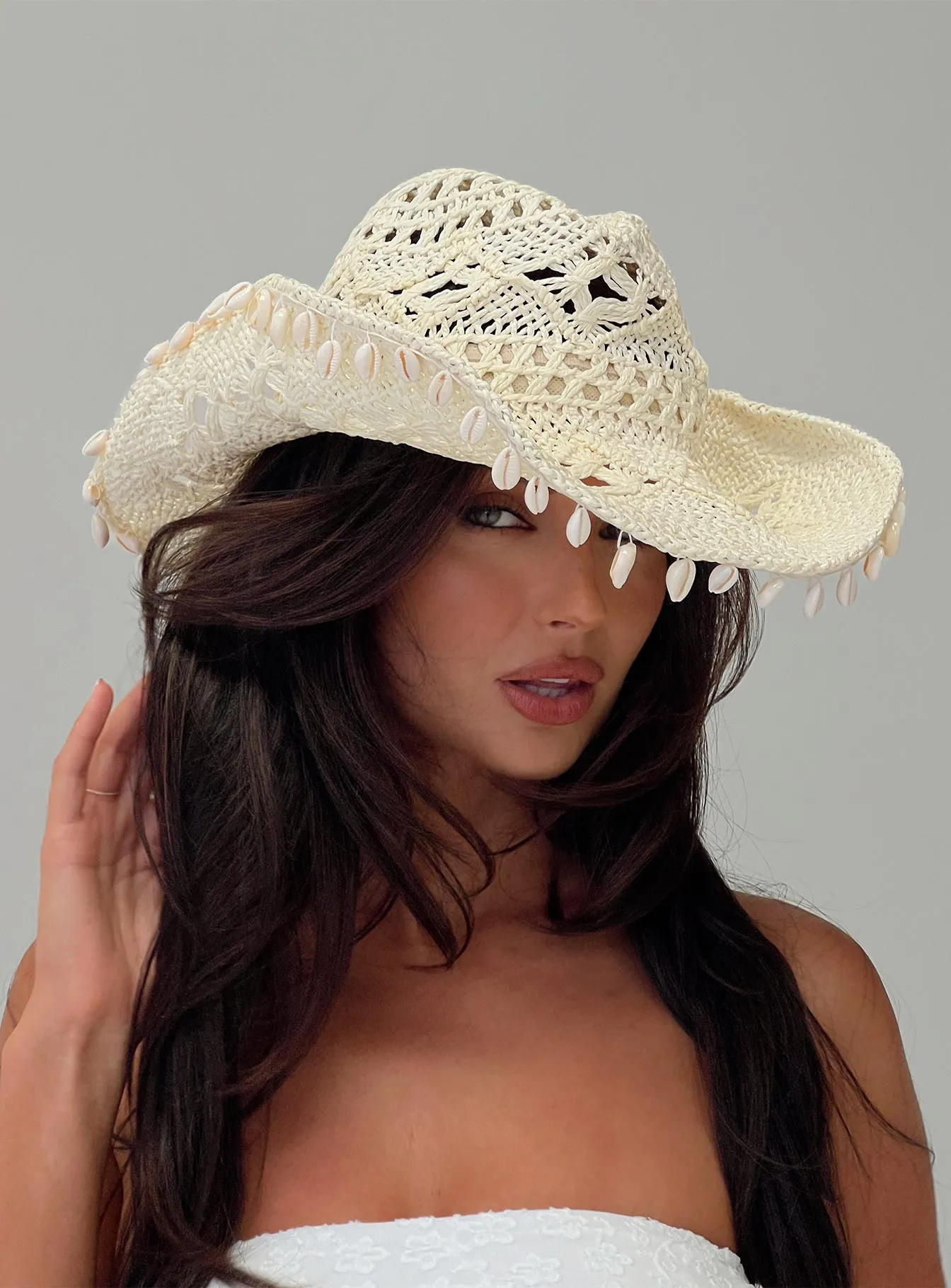 Shantelle Cowboy Hat White