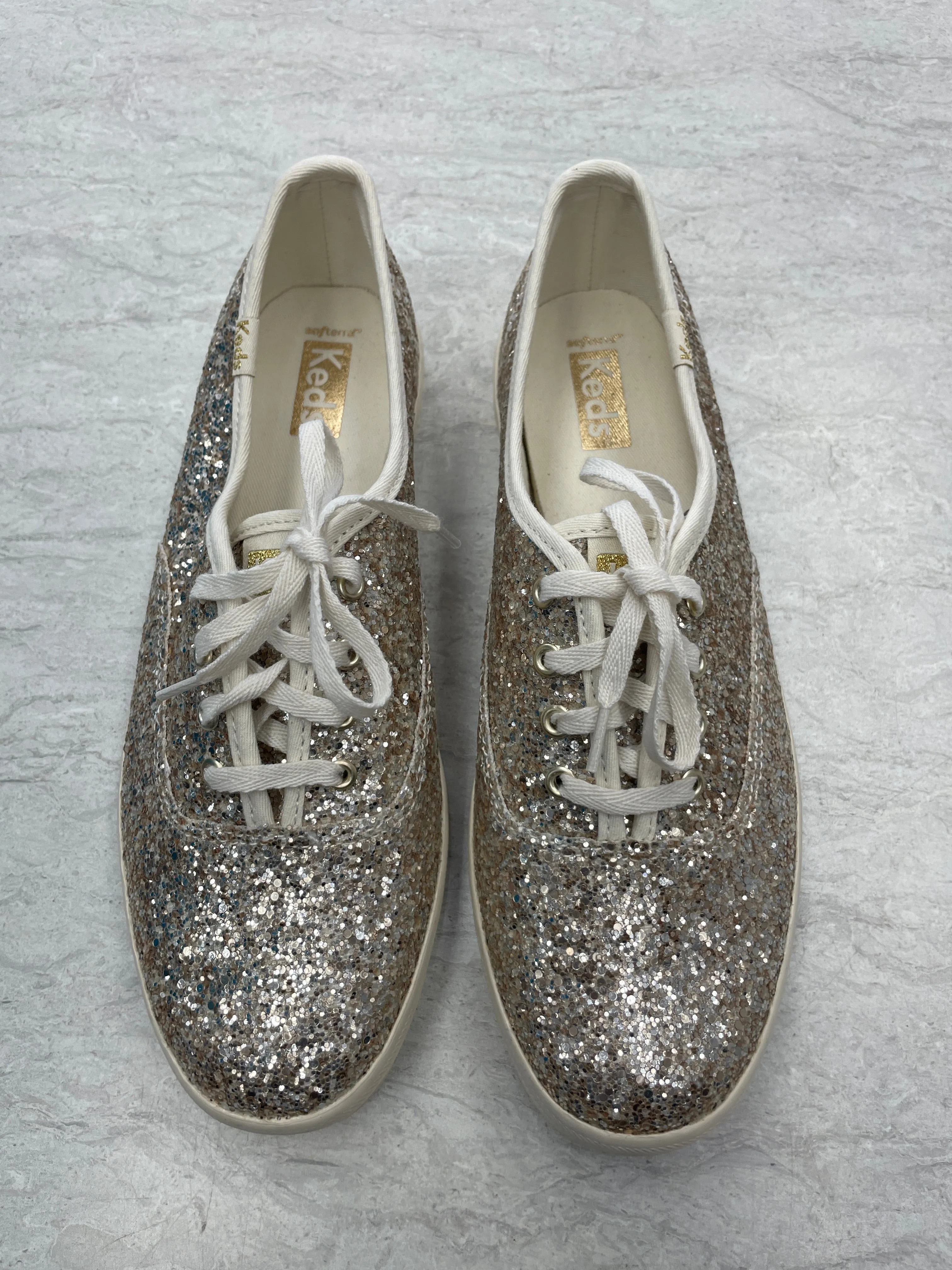 Shoes Sneakers By Keds In Gold, Size: 7