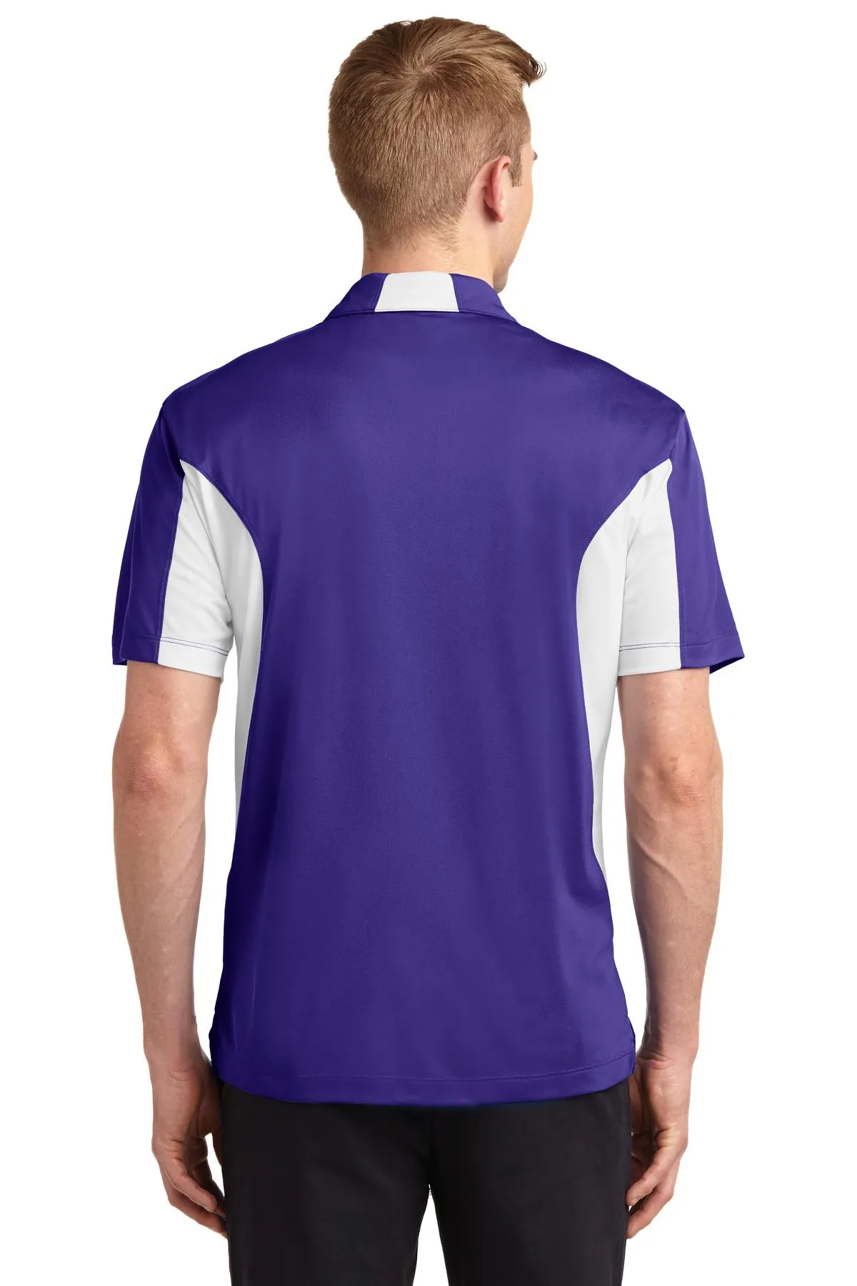 Sport-Tek Men's Tall Side Blocked Micropique Sport-Wick Polo