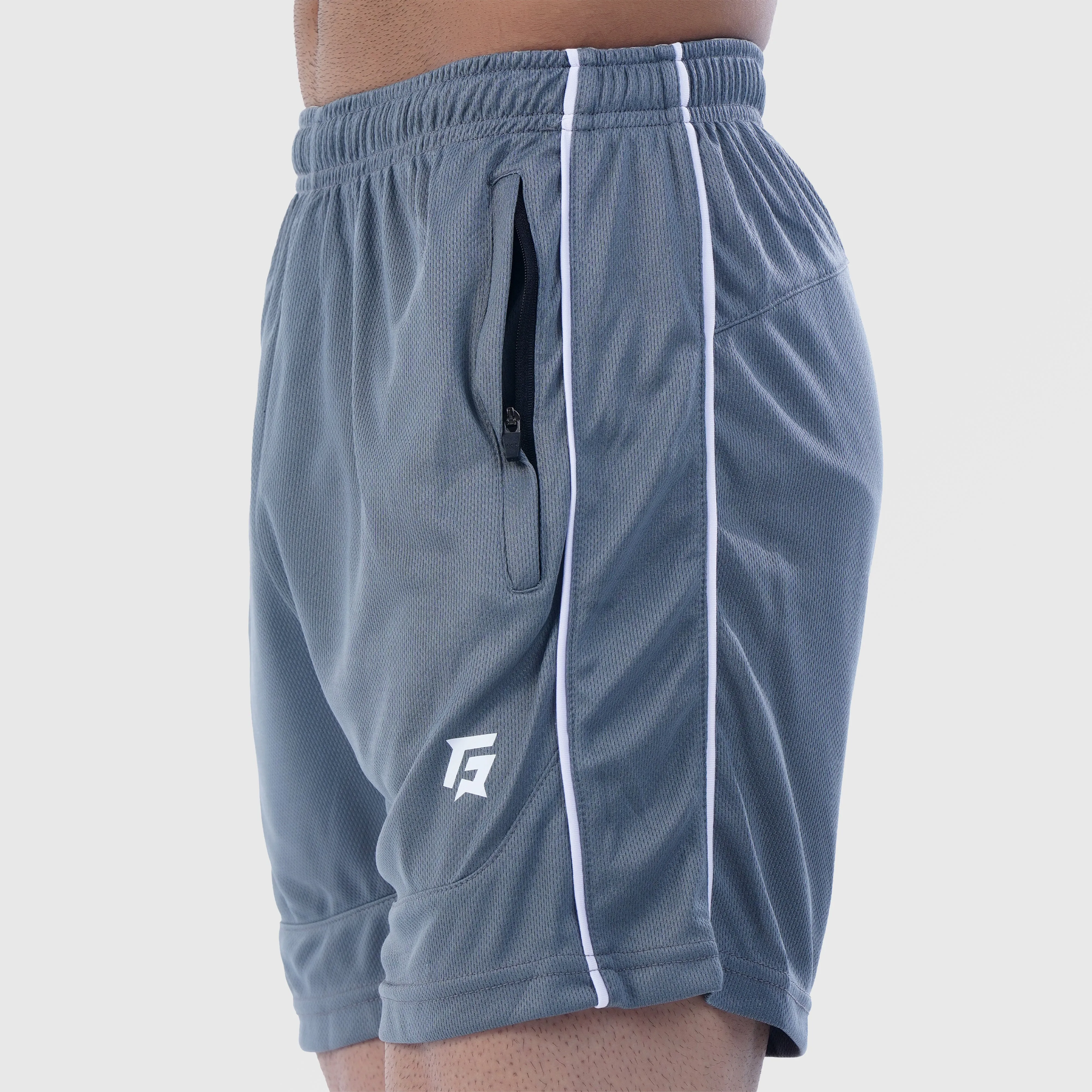 Stretch Ease Shorts (Grey)