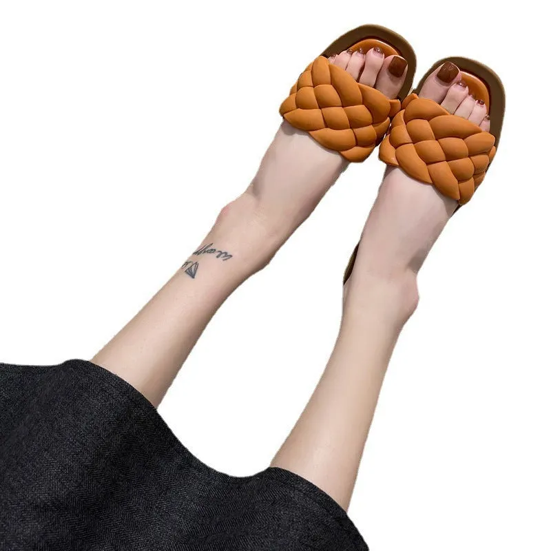 Stylish Women's Slippers for Outerwear