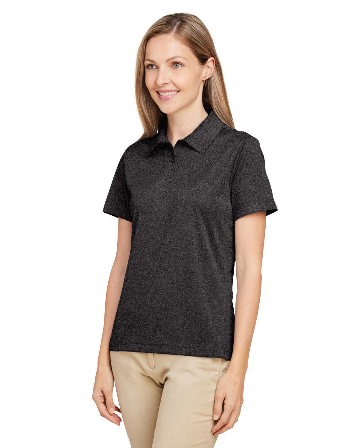 Team 365 Ladies' Zone Sonic Heather Performance Polo