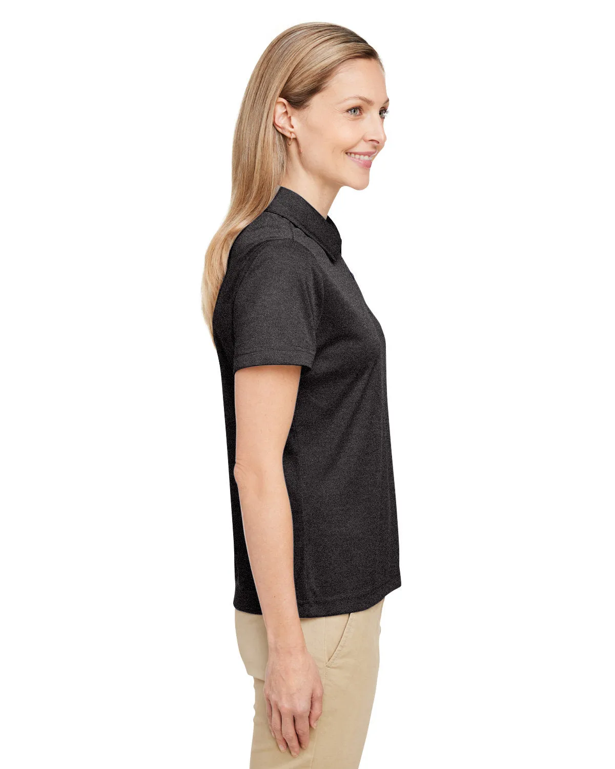 Team 365 Ladies' Zone Sonic Heather Performance Polo