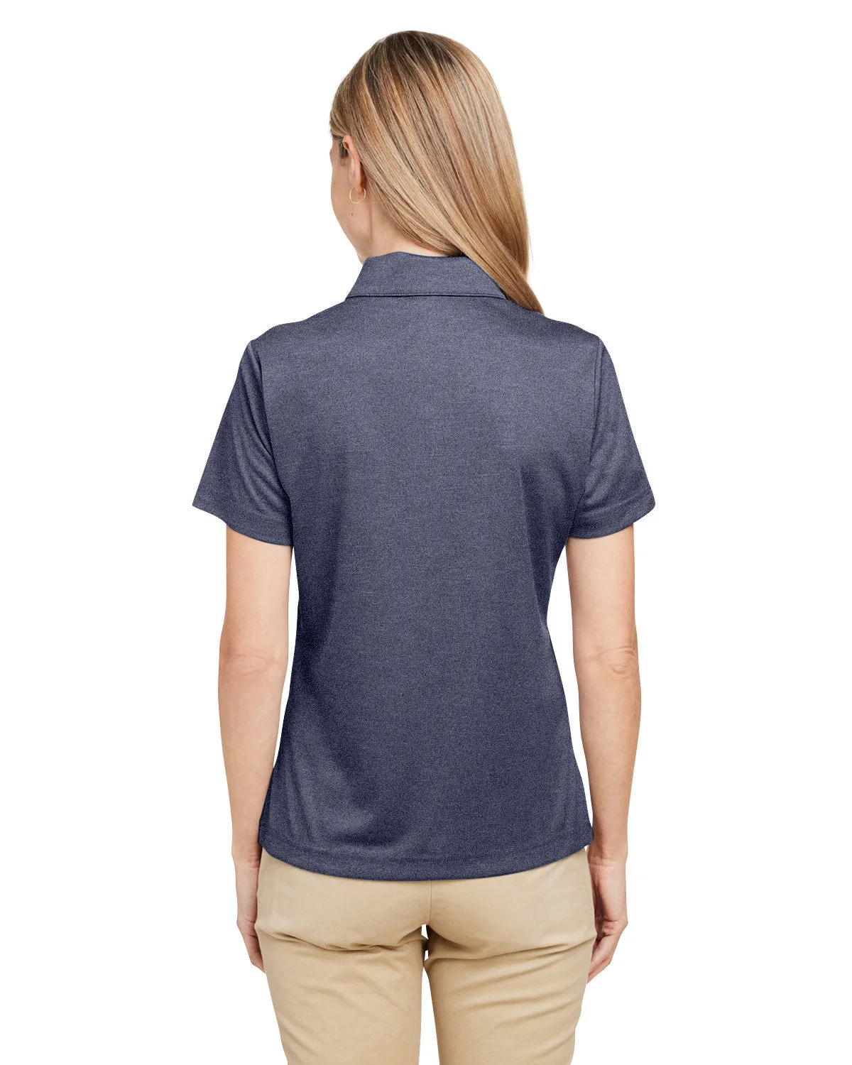 Team 365 Ladies' Zone Sonic Heather Performance Polo