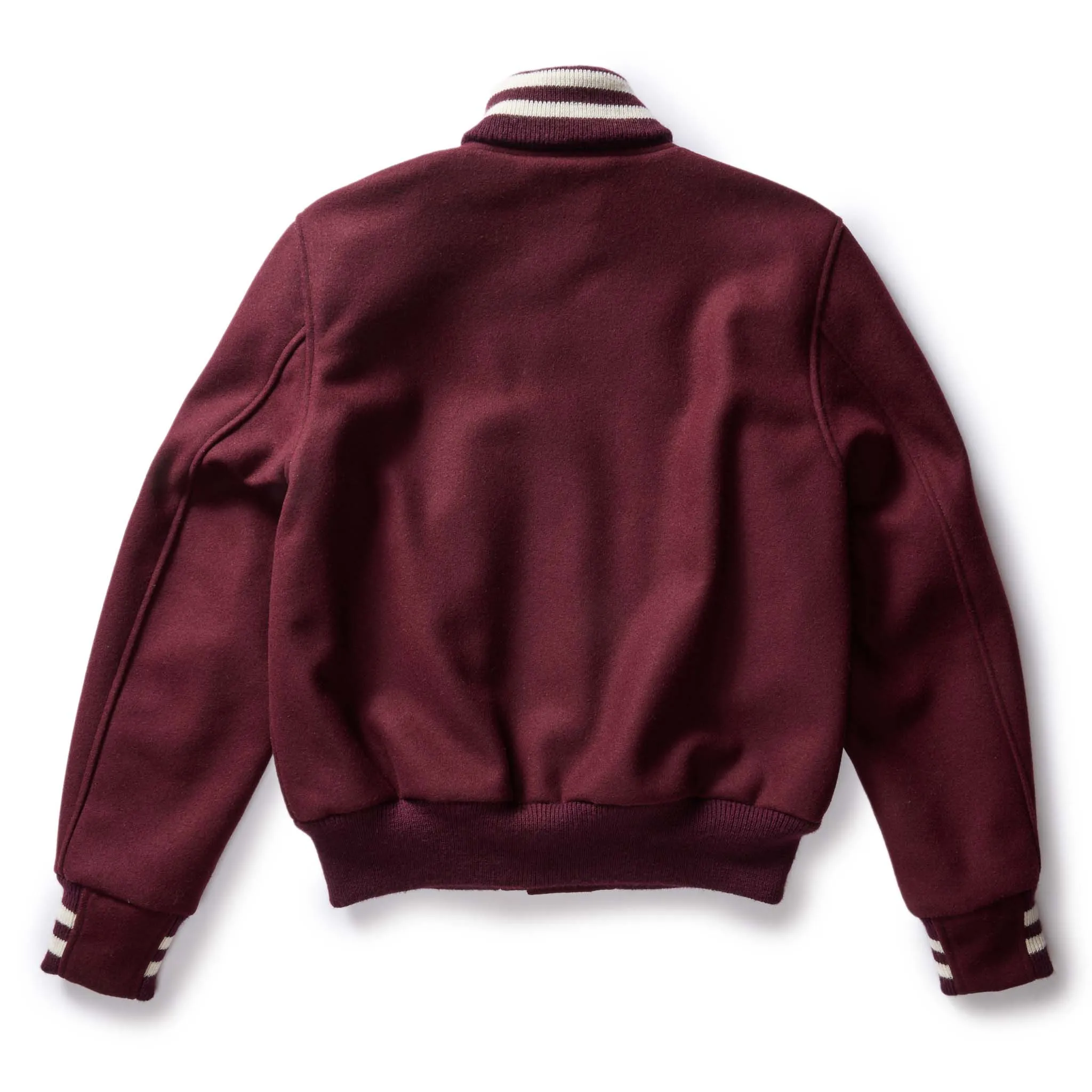 The Golden Bear Snap Bomber - Port Wool