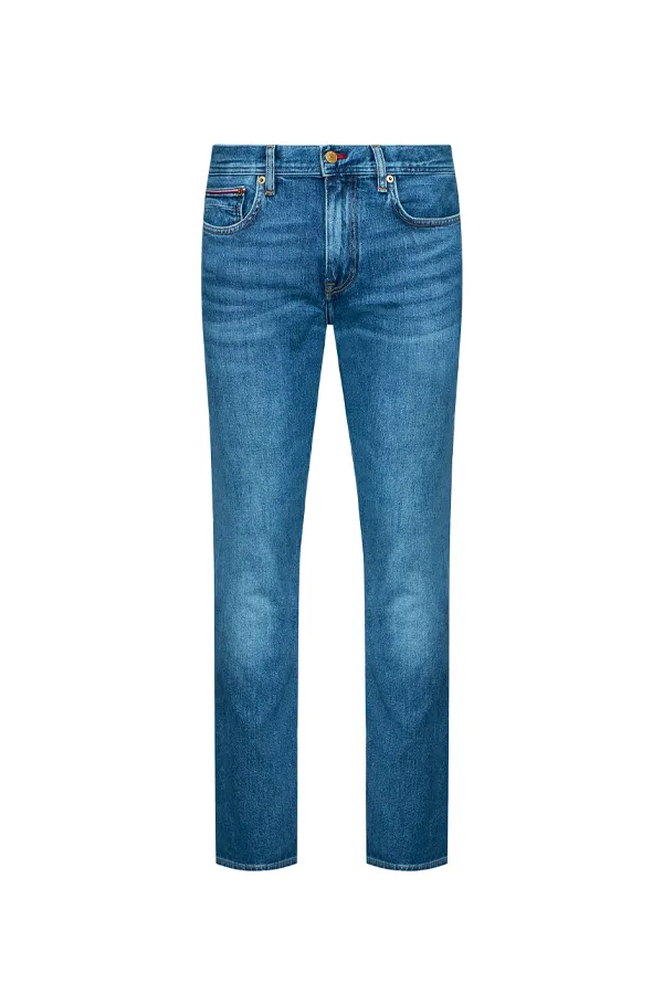 Tommy Hilfiger Straight Denton Jeans Light Indigo