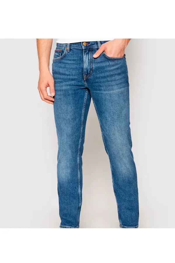 Tommy Hilfiger Straight Denton Jeans Light Indigo