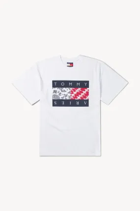 Tommy x Aries Unisex Bandana Flag Short Sleeve Tee