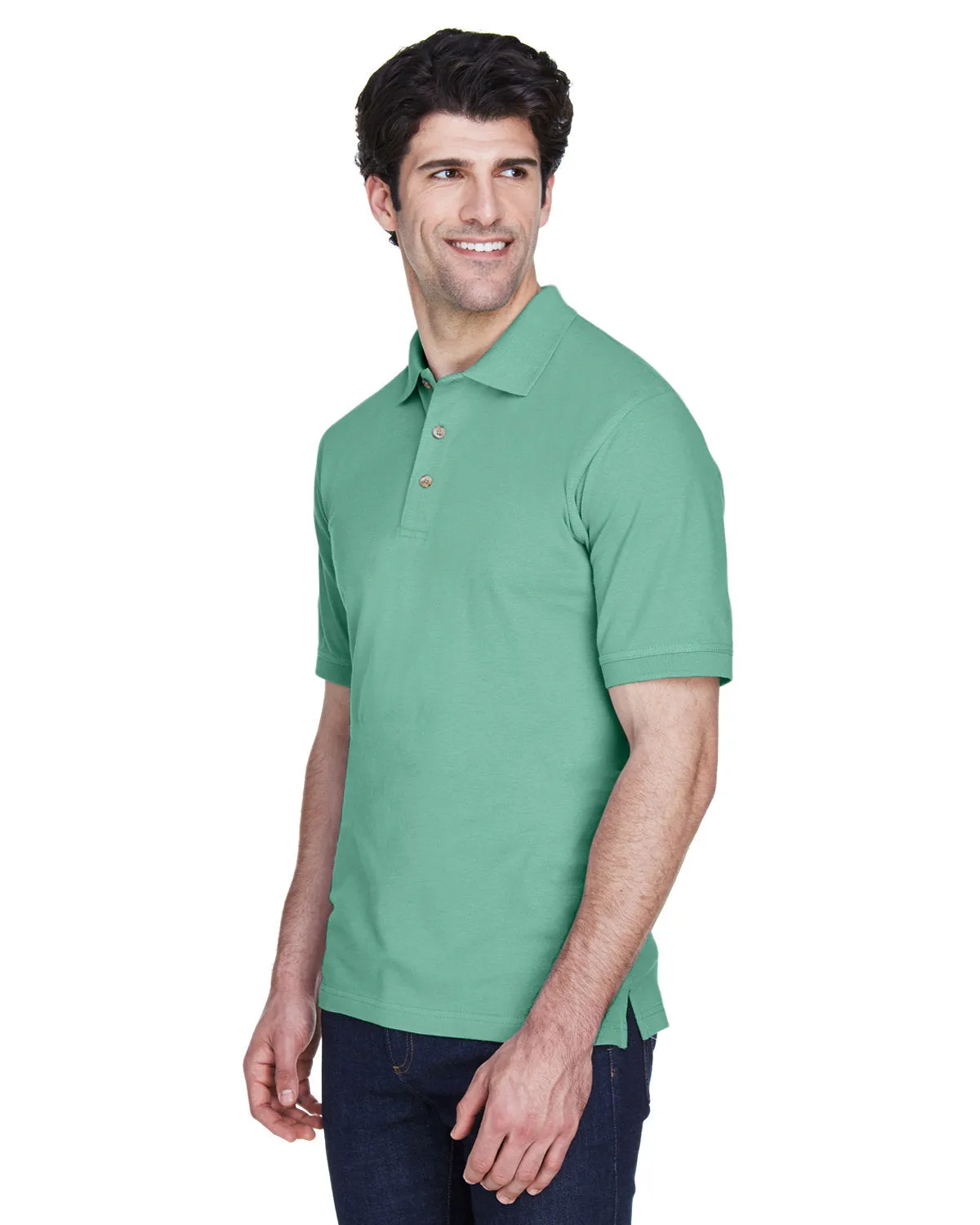 UltraClub Men's Classic Piqué Polo