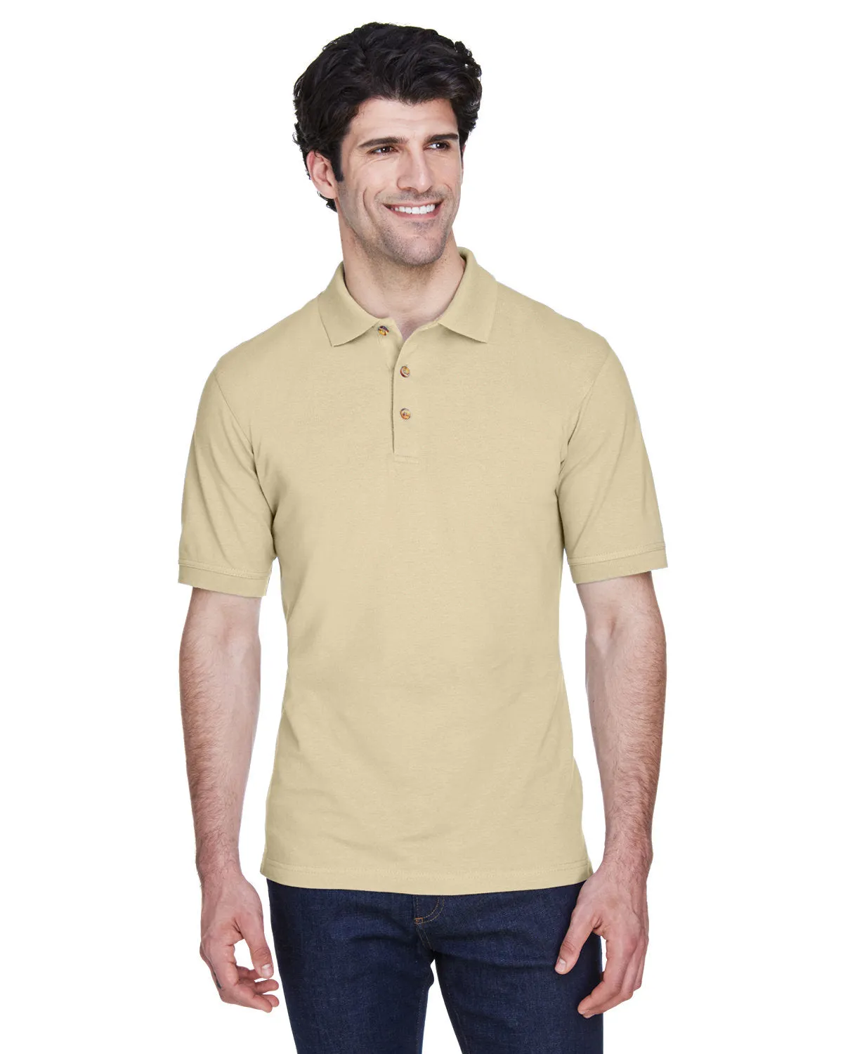 UltraClub Men's Classic Piqué Polo