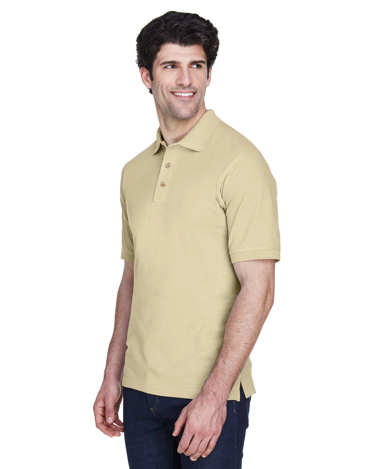 UltraClub Men's Classic Piqué Polo