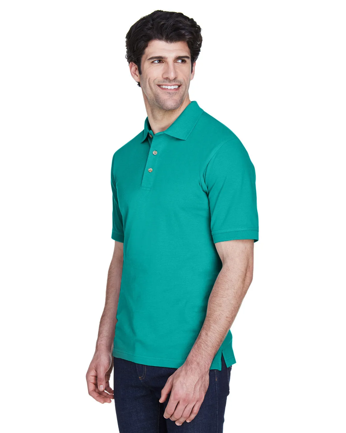 UltraClub Men's Classic Piqué Polo