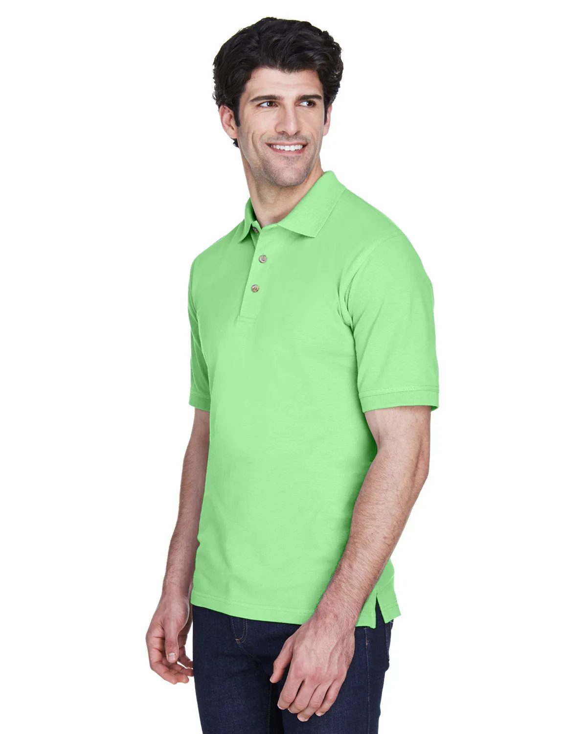 UltraClub Men's Classic Piqué Polo