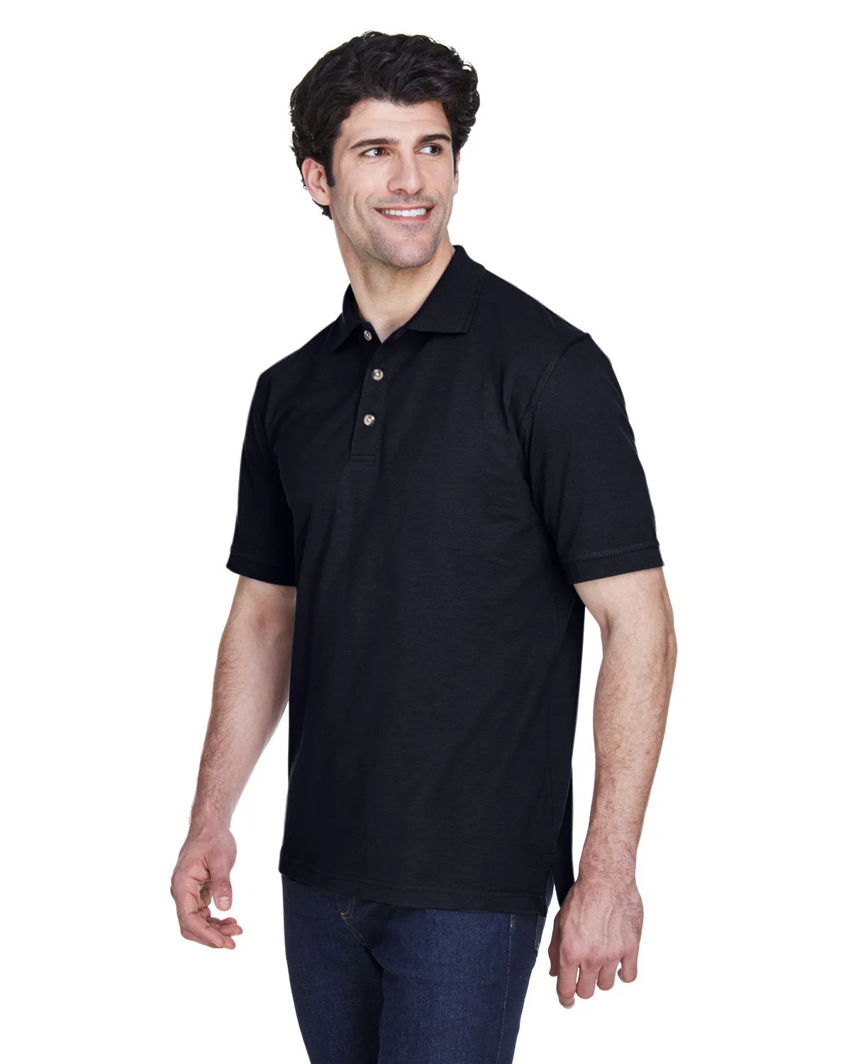 UltraClub Men's Classic Piqué Polo