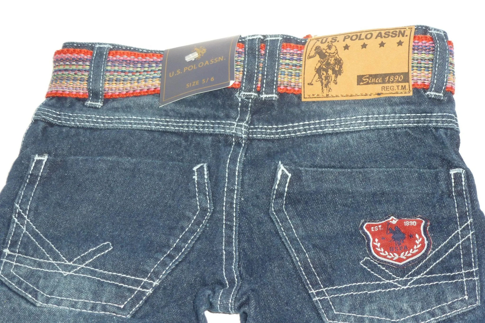 US Polo Kids Jeans - Blue