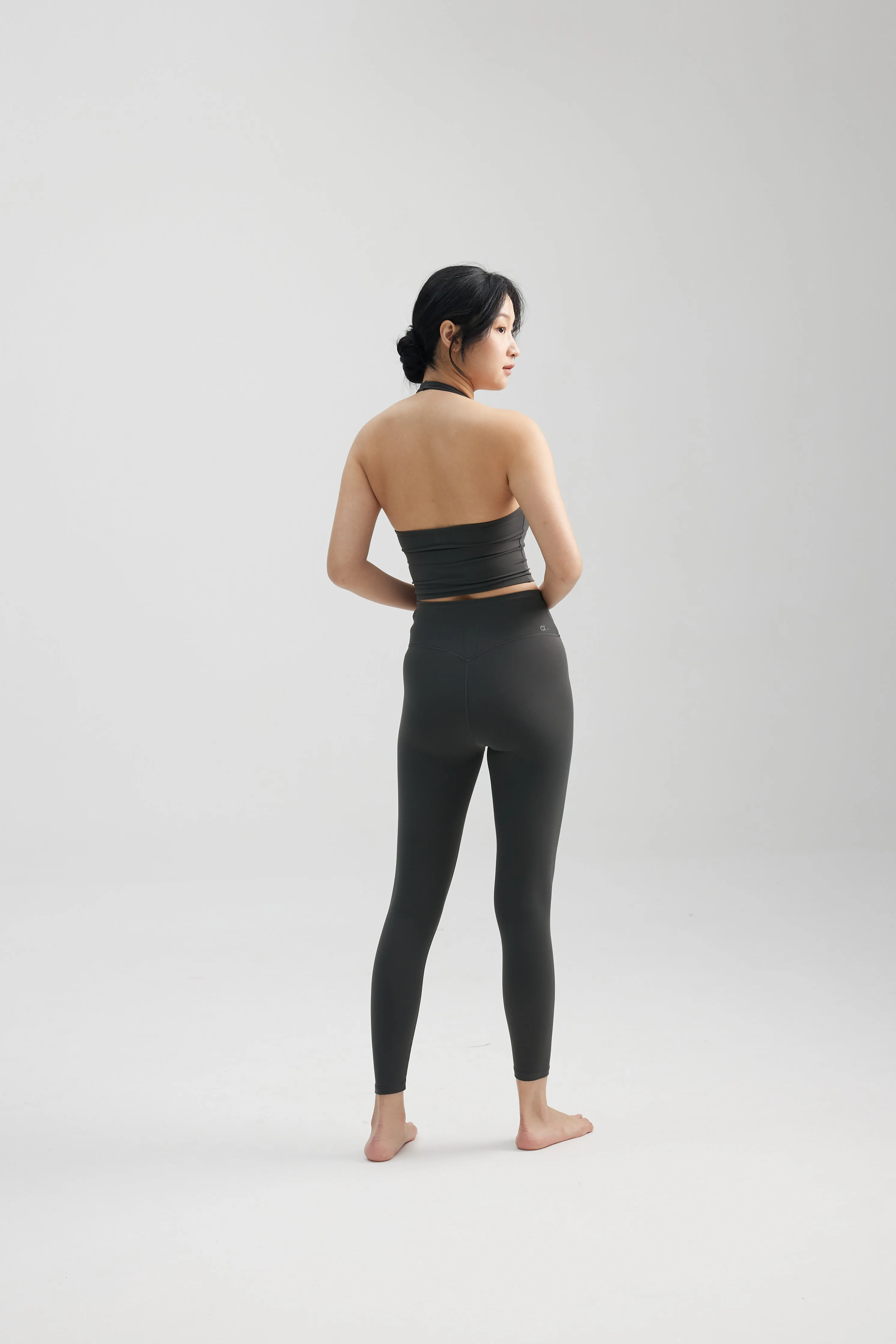 V Leggings (Full 24) in Truffle