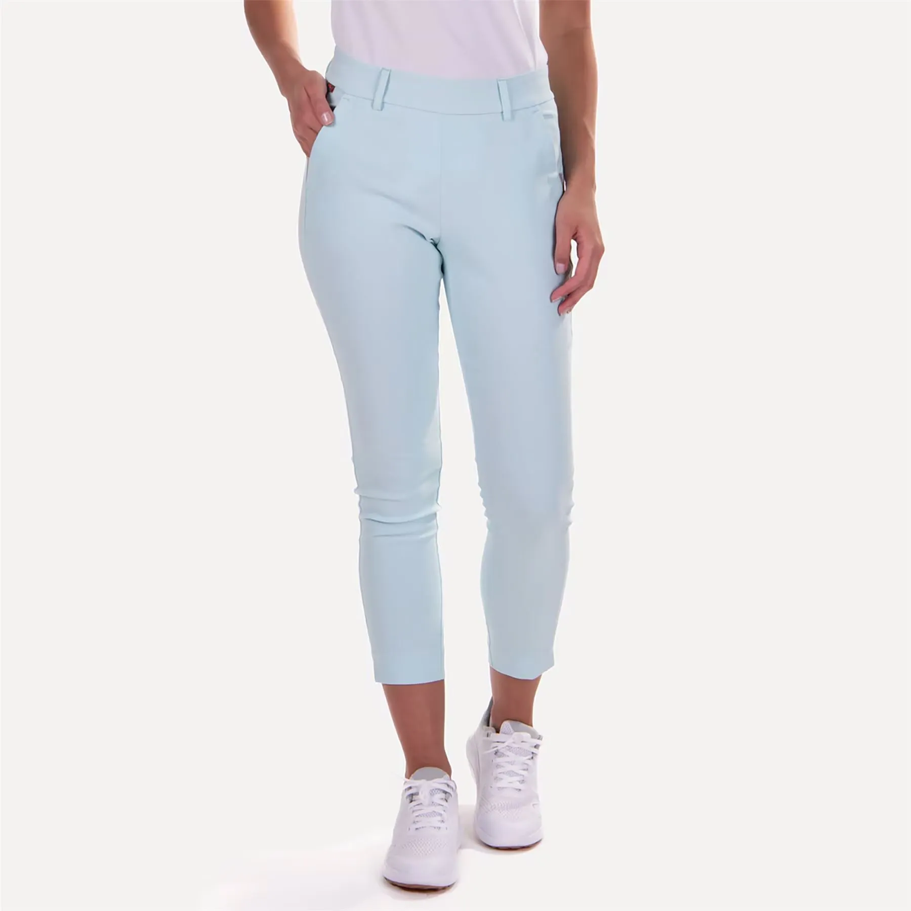 Womens Blue 7/8 Treggings - SS24