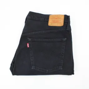 Womens LEVIS 501 S Big E Jeans Black | W32 L28