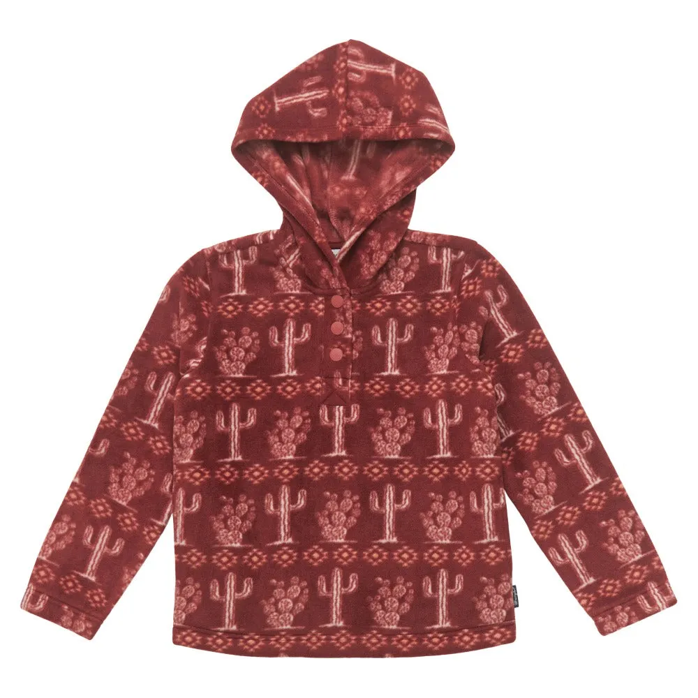 Wrangler Girls Burgundy Hoodie | Outerwear | Shop Now