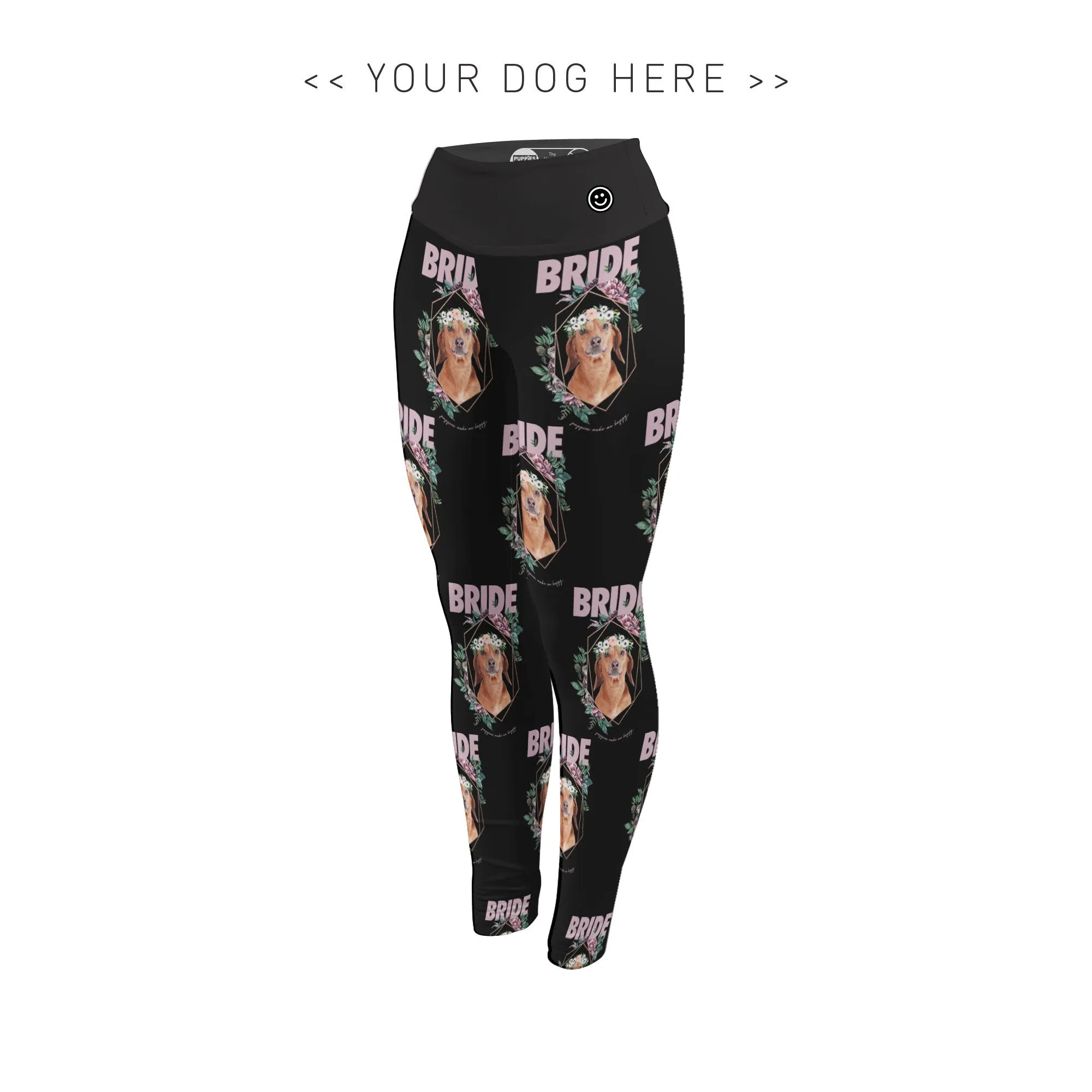 Your Dog Here - Bride - Adult Leggings