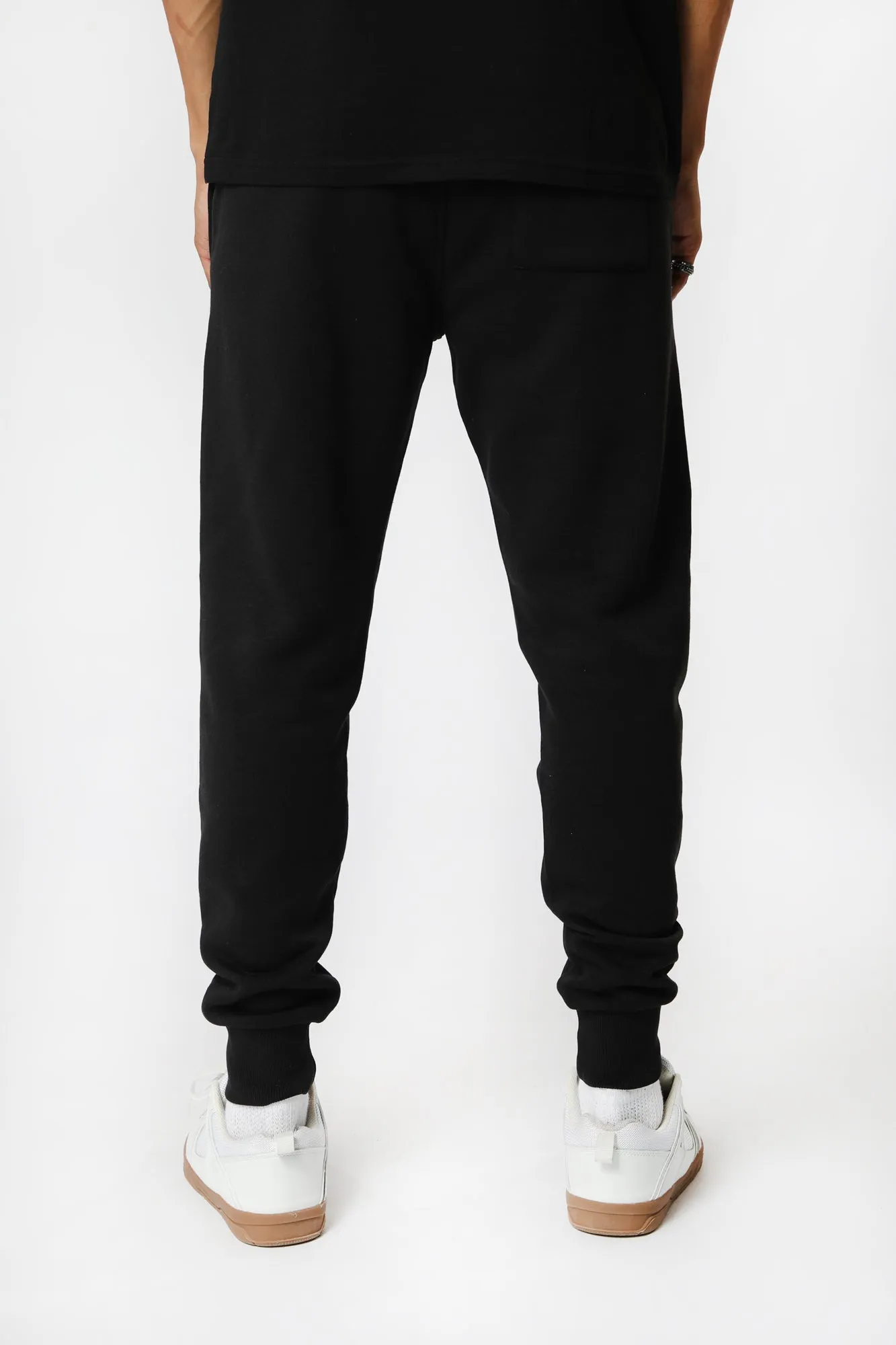 Zoo York Men's Logo Printed Fleece Jogger Pants